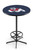 Fresno State University L216 Pub Table w/ Black Base
