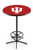 Indiana University L216 Pub Table w/ Black Base Image 1