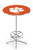 Clemson University L216 Pub Table w/ Chrome Base Image 1