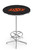 Oklahoma State University L216 Pub Table w/ Chrome Base