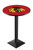 Chicago Blackhawks L217 Pub Table "Red Top" w/ Black Base Image 1