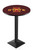 Iowa State University L217 Pub Table w/ Black Base Iowa State University L217 Pub Table w/ Black Base