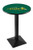 North Dakota State L217 Pub Table "Green Top" w/ Black Base Image 1