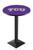 Texas Christian University L217 Pub Table w/ Black Base Image 1