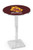 Arizona State University L217 Pub Table "Devil" w/ Chrome Base Image 1