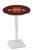 Iowa State University L217 Pub Table w/ Chrome Base Iowa State University L217 Pub Table w/ Chrome Base