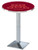 University of Minnesota L217 Pub Table w/ Chrome Base Image 1