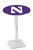 Northwestern University L217 Pub Table w/ Chrome Base