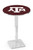 Texas A&M University L217 Pub Table w/ Chrome Base Texas A&M University L217 Pub Table w/ Chrome Base
