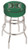 Hawaii Rainbow Warriors L7C1 Chrome Bar Stool w/ Swivel Seat Image 1