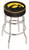 Iowa Hawkeyes L7C1 Chrome Bar Stool w/ Swivel Seat Image 1