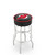 New Jersey Devils L7C1 Chrome Bar Stool w/ Swivel Seat Image 1