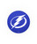 Tampa Bay Lightning L7C1 Chrome Bar Stool w/ Swivel Seat Image 2