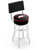 Arkansas Razorbacks L7C4 Chrome Bar Stool w/ Swivel Seat Image 1