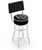 Los Angeles Bar Stool w/ Kings Logo Swivel Seat - L7C4 Image 1