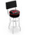 Miami Bar Stool w/ Redhawks Logo Swivel Seat - L7C4 Image 1