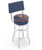 Virginia Bar Stool w/ Cavaliers Logo Swivel Seat - L7C4 Image 1