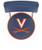 Virginia Bar Stool w/ Cavaliers Logo Swivel Seat - L7C4 Image