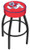Fresno State Bar Stool w/ Bulldogs Logo Swivel Seat - L8B1 Image 1