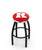 Rutgers Bar Stool w/ Scarlet Knights Logo Swivel Seat - L8B2C