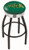 North Dakota State Bar Stool w/ Bison 'Green' Logo Swivel Seat - L8B3C Image 1