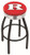 Rutgers Bar Stool w/ Scarlet Knights Logo Swivel Seat - L8B3C Image 1