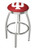 Indiana Bar Stool w/ Hoosiers Logo Swivel Seat - L8C2C Image 1