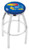 Kansas Bar Stool w/ Jayhawks Logo Swivel Seat - L8C2C Image 1