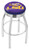 LSU Bar Stool w/ Tigers Logo Swivel Seat - L8C3C Image 1