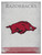 Arkansas Canvas Art w/ Razorbacks Logo Print