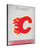 Calgary Canvas Art w/ Flames Logo Print