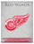 Detroit Canvas Art w/ Red Wings Logo Print