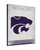 Kansas State Canvas Art w/ Wildcats Logo Print