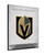 Las Vegas Canvas Art w/ Golden Knights Logo Print