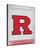 Rutgers Canvas Art w/ Scarlet Knights Logo Print
