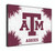 Texas A&M Canvas Art w/ Aggies Logo Print Texas A&M Canvas Art w/ Aggies Logo Print