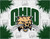 Ohio Canvas Art w/ Bobcats Logo Print Image 1