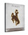 Wyoming Canvas Art w/ Cowboys Logo Print