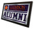 Clemson Tigers Mirror - Alumni Wood Frame Image