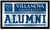 Villanova Wildcats Mirror - Alumni Wood Frame Image 1