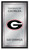 Georgia Bulldogs Mirror - Fight Song Wood Frame