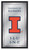 Illinois Fighting Illini Mirror - Fight Song Wood Frame