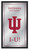 Indiana Hoosiers Mirror - Fight Song Wood Frame
