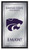 Kansas State Wildcats Mirror - Fight Song Wood Frame
