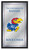 Kansas Jayhawks Mirror - Fight Song Wood Frame