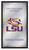 LSU Tigers Mirror - Fight Song Wood Frame