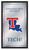 Louisiana Tech Bulldogs Mirror - Fight Song Wood Frame