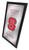 NC State Wolfpack Mirror - Fight Song Wood Frame