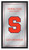 Syracuse Orange Mirror - Fight Song Wood Frame