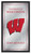 Wisconsin Badgers Mirror - Fight Song Wood Frame